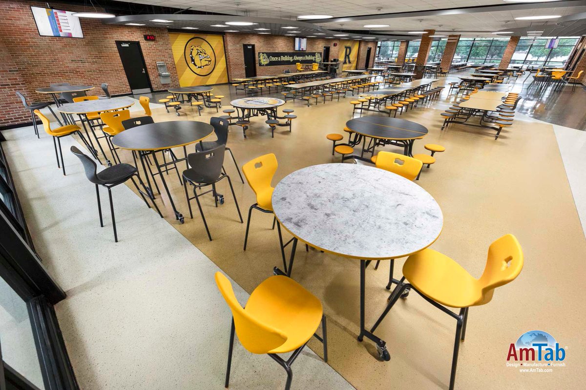 AmTab's tweet image. Proudly Made in America. Built for Every Student. ✨

At AmTab, we believe school dining commons should accommodate community while supporting every student’s needs.

Contact us today to get your district ready with AmTab’s American Made Solutions
👉 linktr.ee/amtabmfg