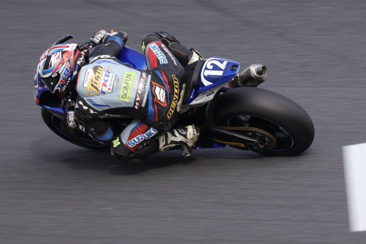 TitanTkrSuzuki's tweet photo. 全日本ロードレース選手権オートポリス
FP ➡︎ P2
色々とテスト出来た1日でした！ライダーもスタッフもまだまだ満足していませんが、まずは明日の予選頑張ります！！
#スズキ #titantkr #全日本ロードレース #jrr #gsxr #gsxr1000r
@1212takeru @MFJ_JRR https://t.co/dtvjCWfF6N