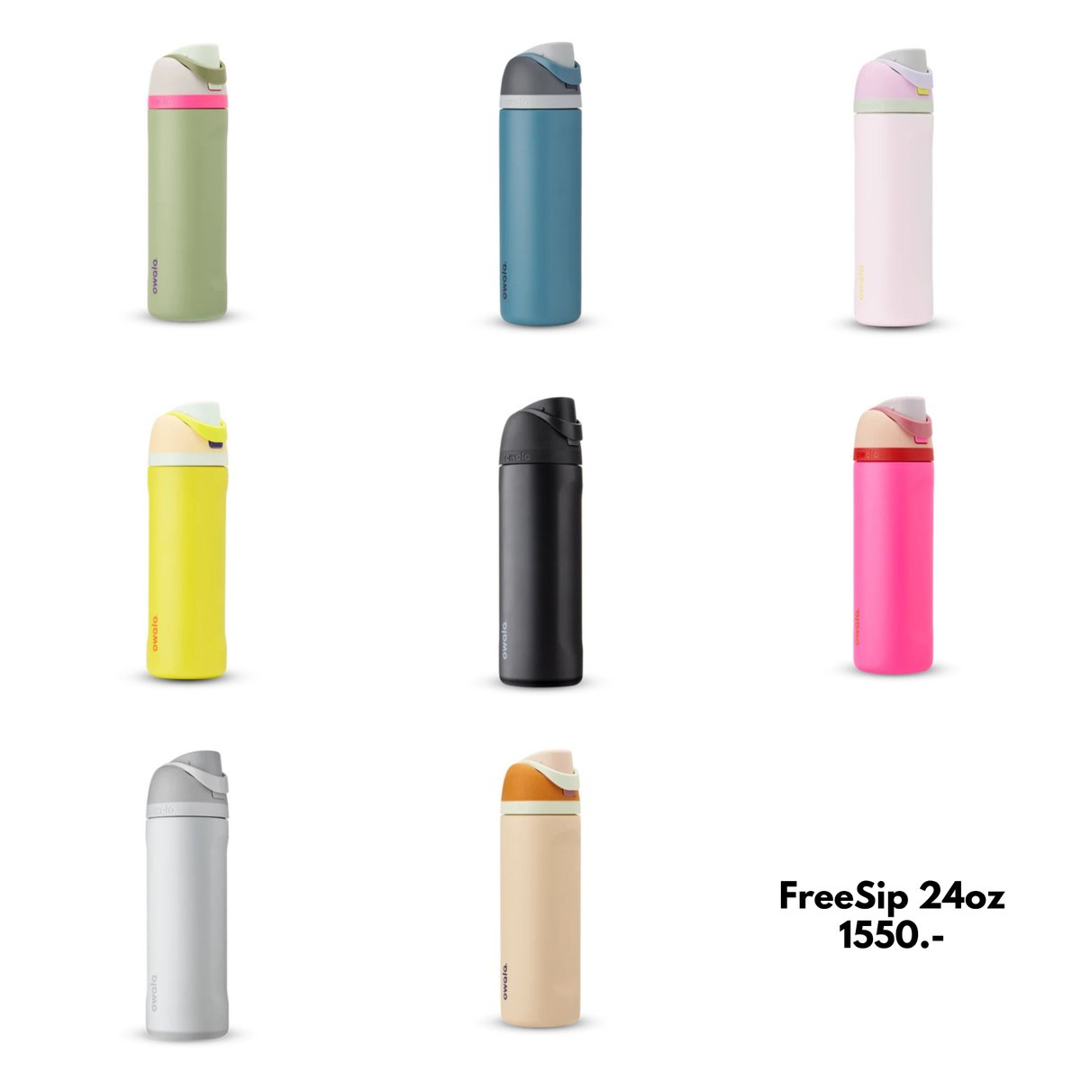 (pre) 💖 owala freesip 24oz

เว็บ trove เติมของรุ่น 24oz ครบทุกสีเลยคับ ราคาพรี 1550.- รวมส่งเท่าเดิม ใครอยากได้ coastal mist แบบรูปแรกรีบสั่งด่วน รอบที่แล้วหมดเร็วเว่อ🥳

#พรีowala #หิ้วเกาหลี #หิ้วowala #พรีออเดอร์เกาหลี