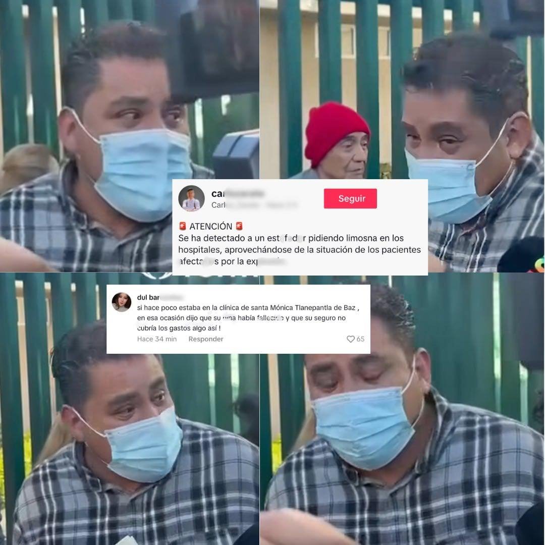 Alerta!! estafador fuera de hospitales!
anda diciendo que es familiar de victimas de la pipa y anda pidiendo dinero para apoyo.
Es falso, ya el IMSS emitió alerta de que no tiene familiares internados en ningún hospital.
#OportunistaEstafador