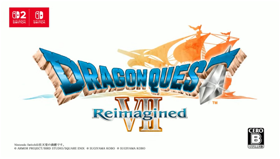 dq12_info's tweet photo. リメイク版「ドラクエ7 Reimagined」情報まとめ！
・発売日は2026年2月5日
・ハードはSwitch・Switch2 (他は不明)
・読み方は「リ・イマジンド」
・キーファたちキャラクターにボイスが付く
・シンボルエンカウント
・マリベルがメドローアを使える！
#DQ7 https://t.co/nAp1ZblibI