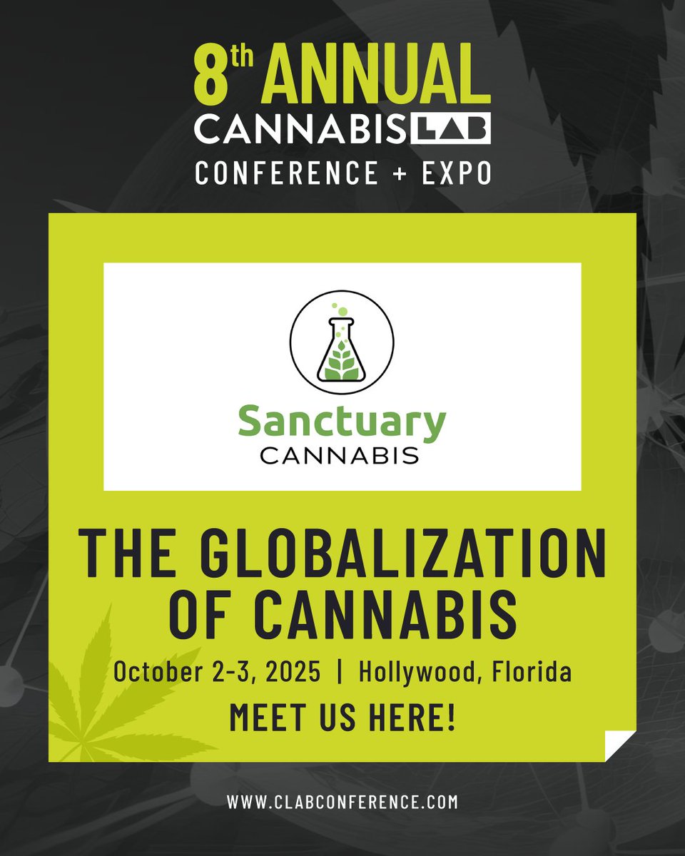 We are just getting to know the team <a href="/SanctuaryMedFL/">Sanctuary Medicinals FL</a>  and are excited to meet the team at the conference! Come check them out and find out how they are elevating Florida. sanctuarymed.com