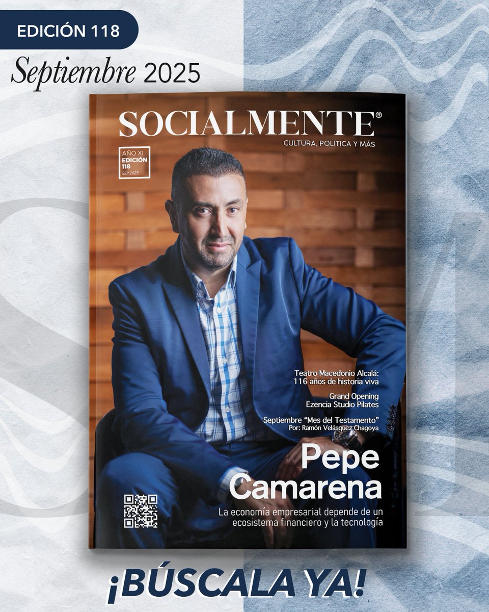 En Portada: Pepe Camarena. “La economía empresarial depende de un ecosistema financiero y la tecnología”.

En Portada: Pepe Camarena
Fotografía: Héctor Bravo – Idea Citrus

#SeSocialmente #RevistaSocialmente #CulturaPolitícayMás #Edición118