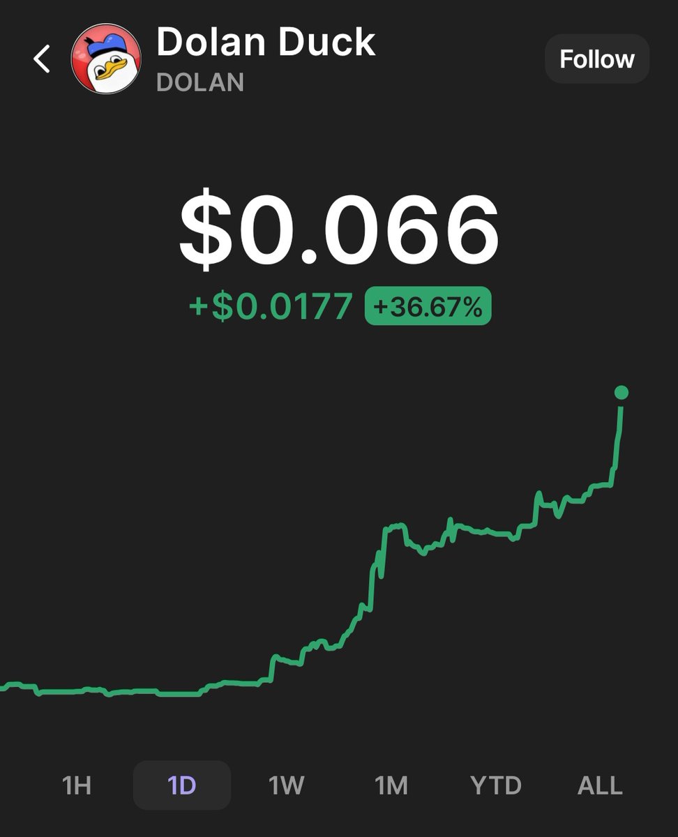 $Dolan 10x from here wouldnt even phase me or 99% of the other hodlers.  69B here we cum.