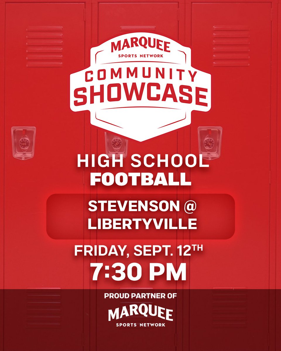 🏈Game day🏈 Wildcats host the Patriots in a NSC showdown! Wildcat Productions will be LIVE exclusively on Marquee Sports Network!!!

marqueesportsnetwork.com/community/

<a href="/lville_football/">Wildcat Football</a> <a href="/LHSWildcatsFB/">Libertyville High School Football</a> <a href="/LVilleBands/">Libertyville HS Band</a>
<a href="/LHSDance_team/">Libertyville HS Dance Program</a> <a href="/LVille_Cheer/">Libertyville_Cheer</a> <a href="/LHSONeill/">ONeill</a>
<a href="/LHSCoachDavis/">LHSCoachDavis</a> <a href="/Go_LHS_Wildcats/">LHS Athletics</a>