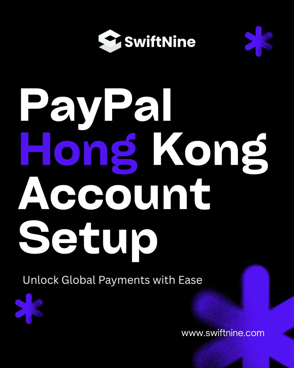 SwiftNineLLC's tweet photo. 🌍 Ready to expand globally?
Setting up a PayPal account in Hong Kong can be tricky, but with SwiftNine, it doesn’t have to be. 

🚀 Let us handle the setup so you can focus on what matters—growing your business.

🔑 Ready to unlock PayPal access globally? Drop us a message! 💬

#PayPal #HongKong #GlobalPayments #BusinessGrowth #SwiftNine #Ecommerce #PaymentSolutions #BusinessSuccess #PayPalSetup #EntrepreneurLife #TechSolutions