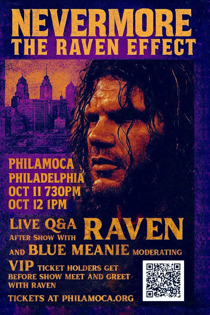 Two chances to come see me in #Philadelphia next month!

Oct. 11th the screening starts at 7:30pm with a VIP Meet &amp; Greet at 7pm and Oct. 12th it starts at 1pm with VIP Meet &amp; Greet at 12:30pm

Did I mention <a href="/BlueMeanieBWO/">Brian Heffron aka The Blue Meanie</a> is monitoring the Q&amp;As??

🎟️ philamoca.org