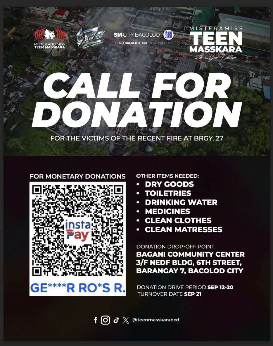 Please help our Brgy. 27 fire victims. Any amount will make a big difference. You can also reach out to <a href="/czareology/">Ace (真皇)</a> for more details or RT his post. Thank you! 🙏