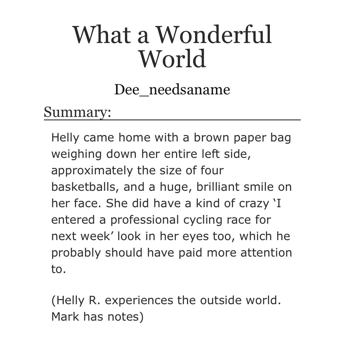 markhelly fics library tweet media
