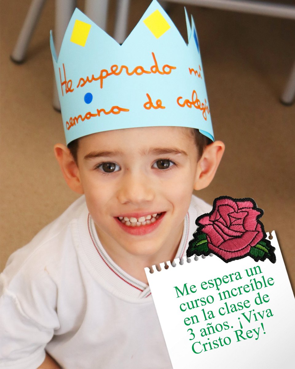 😍 Un momento muy especial en sus vidas

👑 Nuestros peques de 3 años han superado su primera semana de cole

¡Enhorabuena!

#CCREY
