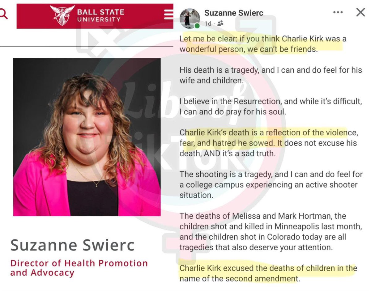 Edwards64Allan's tweet photo. @BallState you might want to vet before hiring https://t.co/TJN40WaneV