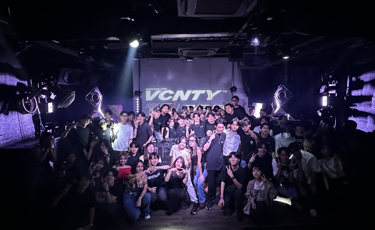 VCNTY_OFFICIAL's tweet photo. THANK YOU FOR COMING!!!!!
次回開催もご期待ください！！！🙌 https://t.co/XfQ2conKup