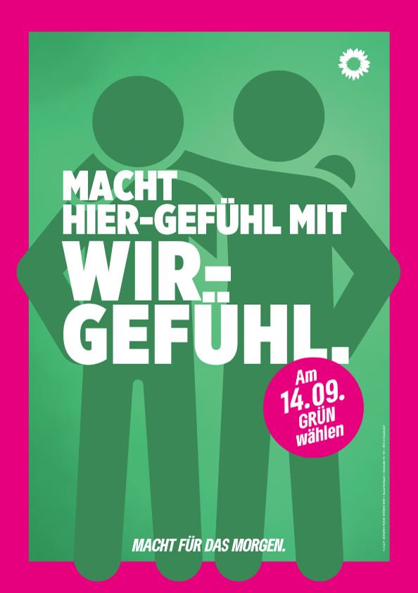 🌈 Eine Stadt, in der sich alle wohlfühlen – für mehr Grün, Vielfalt und Sicherheit. Am 14.09. GRÜN wählen 💚