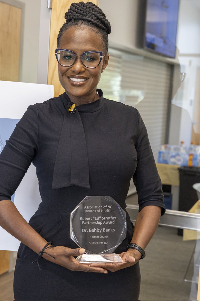 WOW. Honored for this statewide recognition from ANCBH for Not A Host™ — 1M+ North Carolinians reached, 100+ youth ambassadors trained, hundreds of CHWs engaged.

Read more 👉 dropbox.com/scl/fi/llodfko…

#PublicHealth #YouthLeadership #mentalhealth