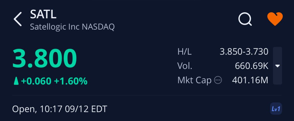 شركة #SATL تكنولوجية فضائية 🚀

عندها أقمار صناعية شغالة مثل كاميرات في الفضاء تصور الأرض يومياً بشكل مباشر وبدقة عالية وتبيع الصور والتقارير والبيانات للشركات والحكومات شبيهه لـ Googl Maps ولكن بشكل مختلف وادق..

*حدسي الشخصي راح تبدع
🔴أطلعوا عليها