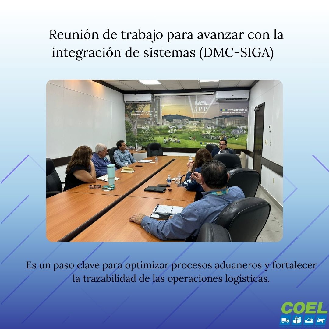 Reunión de Trabajo para avanzar con la integración de sistemas (DMC-SIGA)

Con el objetivo de optimizar la extracción de información necesaria para cumplir con la normativa, en materia de liquidación de reexportación.