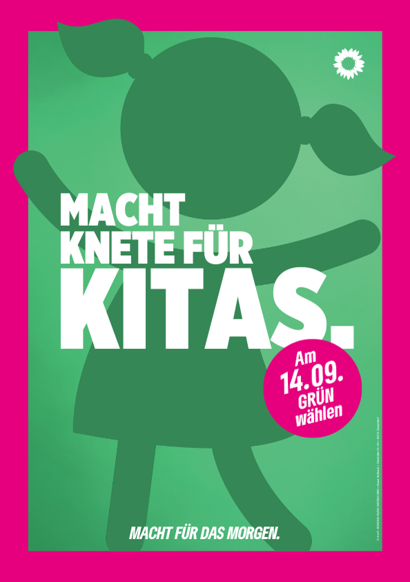 👶 Kitas fördern, in denen Kinder spielen, lernen und sich wohlfühlen. Deine Stimme zählt! Am 14.09. GRÜN wählen 💚