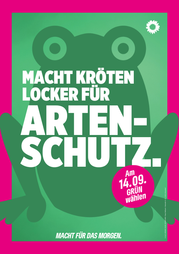 🐝 Artenschutz jetzt sichern – für blühende Wiesen und gesunde Natur. Deine Stimme zählt! Am 14.09. GRÜN wählen 💚