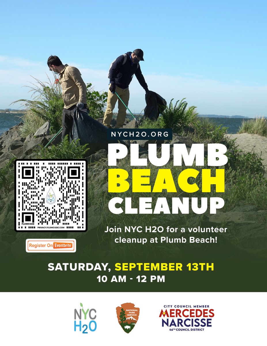 Join us this weekend for a volunteer cleanup at Plumb Beach ☀️ 🌳

Sign up here: eventbrite.com/e/1582966037029