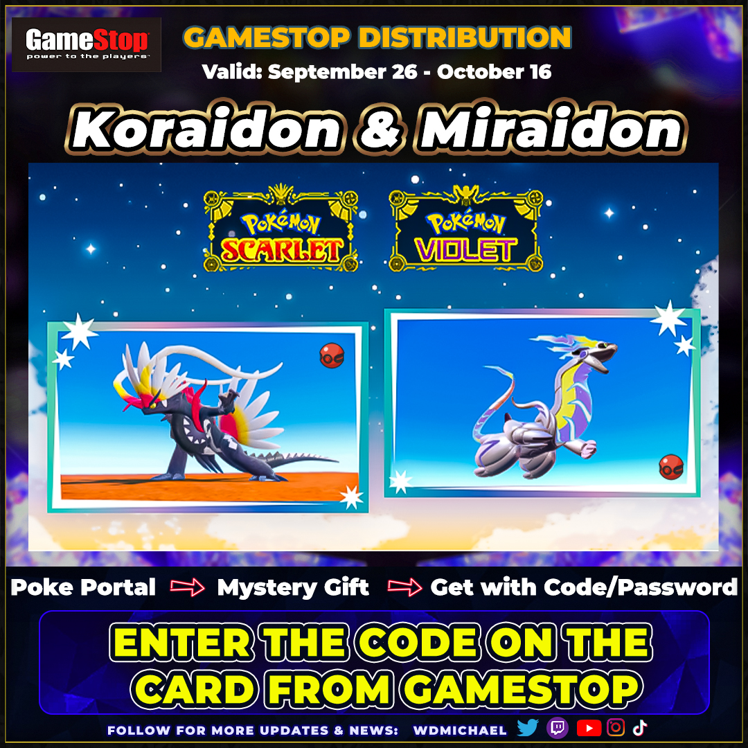 Its_WDMichael's tweet image. To Celebrate the upcoming release of Legends ZA and to pay respects to the end of Scarlet and Violet we are finally getting the Box Legendary Pokémon for Scarlet and Violet in their Shiny Form! 🔥⚡️

 Sept 26 – Oct 16
🇺🇸 GameStop
🇨🇦🇦🇺🇳🇿 EB Games  
🇯🇵 participating stores