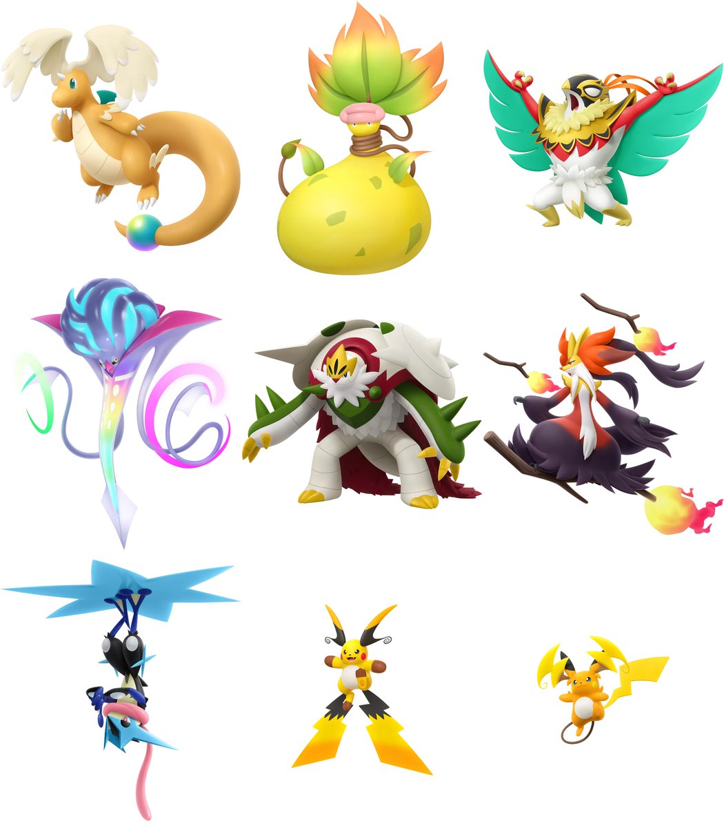 現在公開されている「ポケモンレジェンズZA」の新メガシンカ全9種類