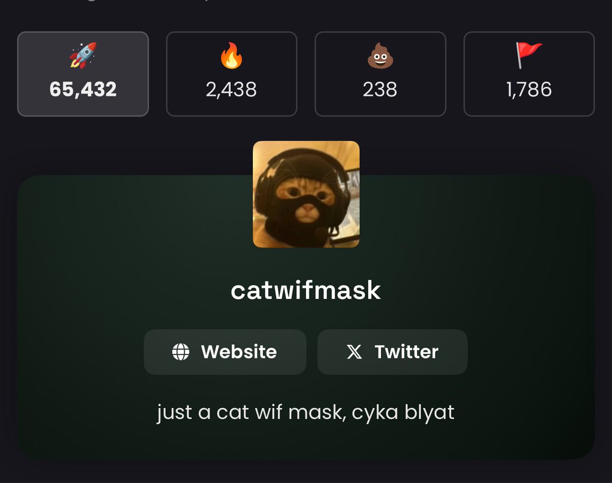 Holy sheeeeet 🤯🤯 65,000 rockets on $MASK is absolutely insane wtf 😳

My bad, I wasn’t familiar with your game.

Could that translate to $MASK being the most active community in the whole CT rn?😳