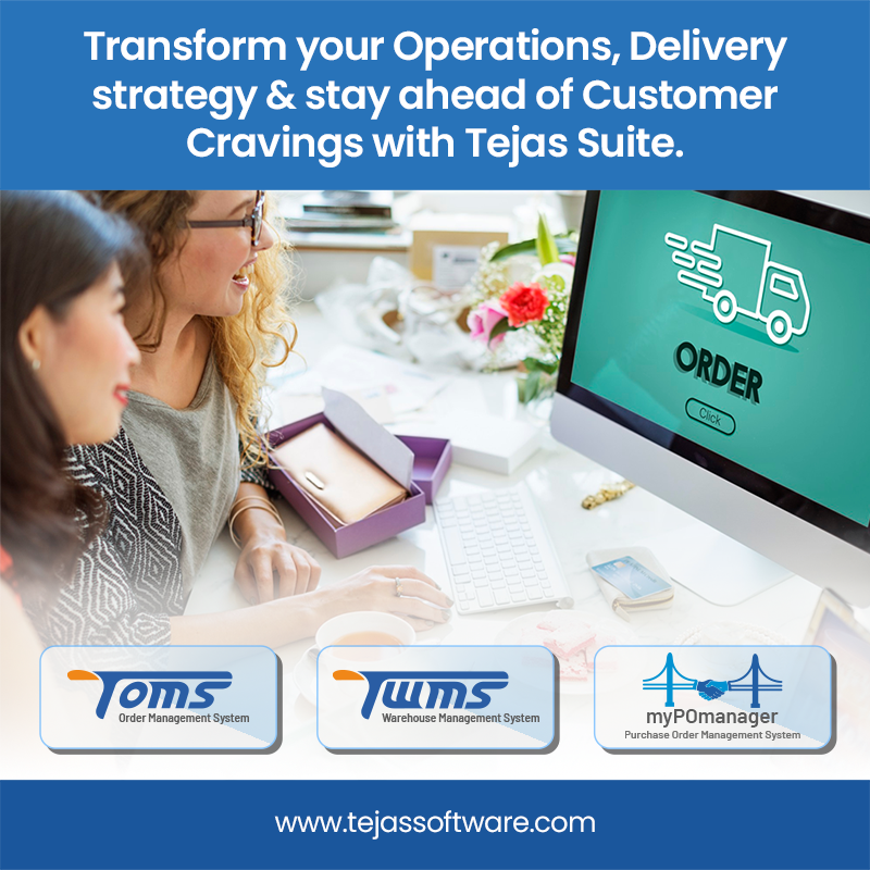 TejasSoftware's tweet image. Visit zurl.co/gyWEf for more detail.

#tejassoftware #TOMS #TWMS #myPO
#SmartSolutions #BusinessFlexibility #TejasSuite