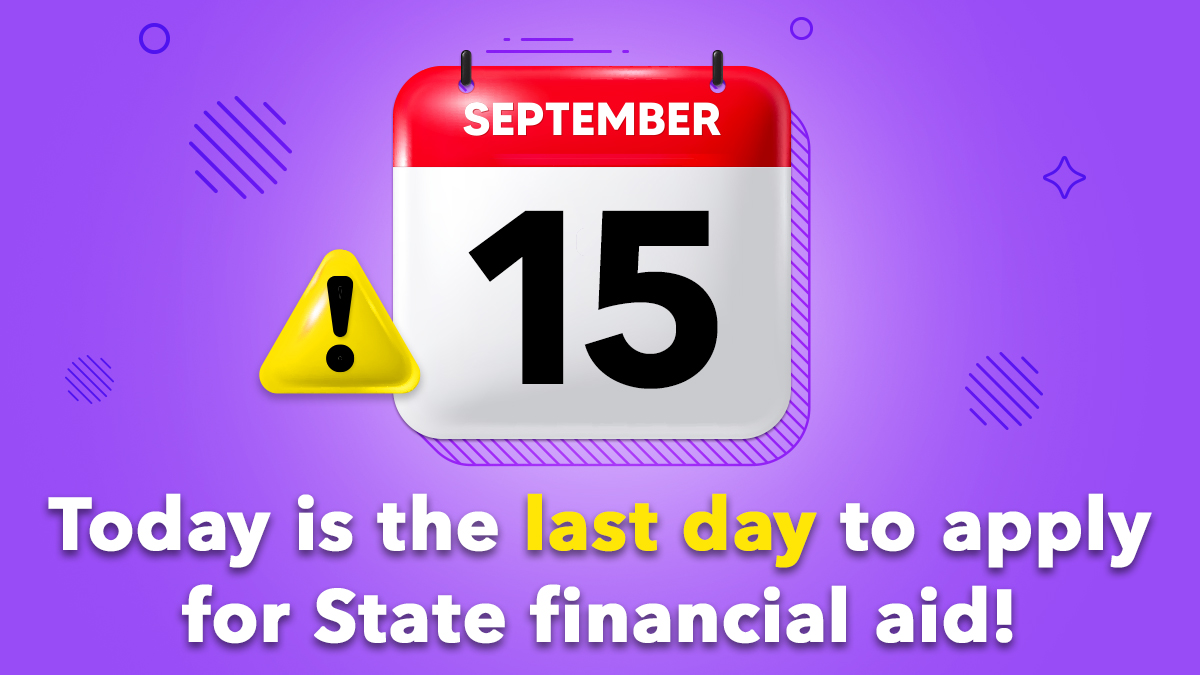 If you didn't receive a Tuition Aid Grant (TAG) last year and you're attending college this Fall, today is your last day to complete the #FAFSA to be considered for New Jersey State aid. Join us at noon for one more free webinar if you need help: zoomgov.com/j/16191472863?…