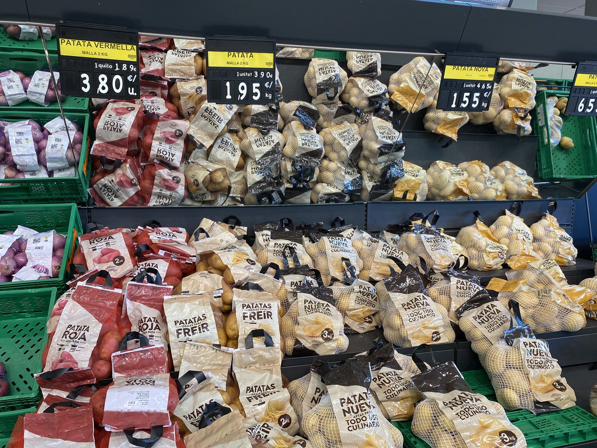 Spanish Supermarket, couldn’t find anything not produced in Spain !