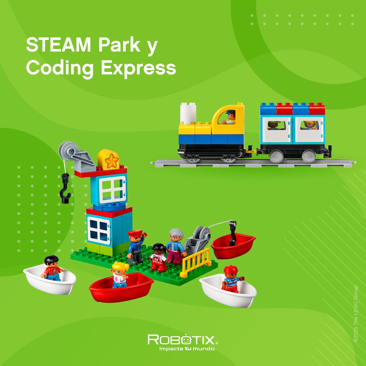 SoyRobotiX's tweet image. STEM en acción con LEGO Education
Desde preescolar hasta secundaria, los estudiantes aprenden jugando, creando y resolviendo problemas reales. 
¡Haz que cada clase sea una experiencia única! 
➡️ ¡Agenda una reunión y descubre cómo integrar estos materiales a tu plan de estudios!