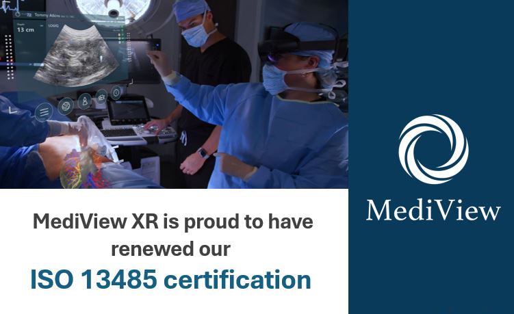 We are proud to have renewed our ISO 13485 certification after successfully passing our surveillance audit, a testament to our team's commitment to quality, ensuring our XR solutions continue to provide safe &amp; effective tools that help expand access to patient care everywhere.