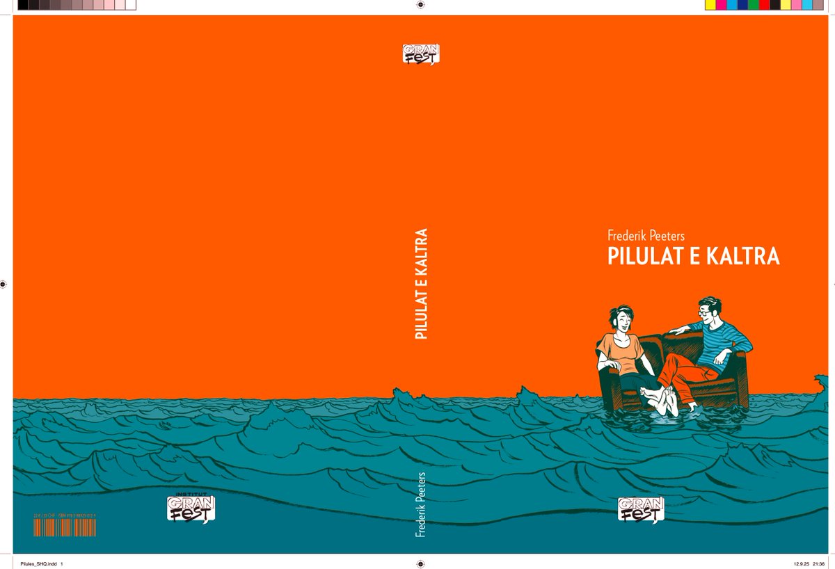 GRAN Fest is preparing it's next publication: one of the best Swiss graphic novels ever, PILULES BLEUS, by Frédérik Peeters: