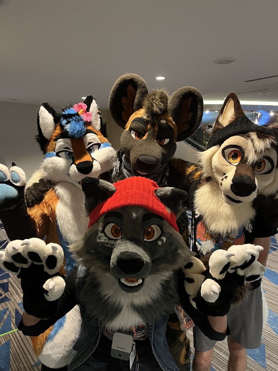 It’s #FursuitFriday!
Time to send a bunch of floofs into your timeline!

📸: <a href="/Cai_TheWug/">🐶 Cai 🐶 🔜 AC 2026</a>