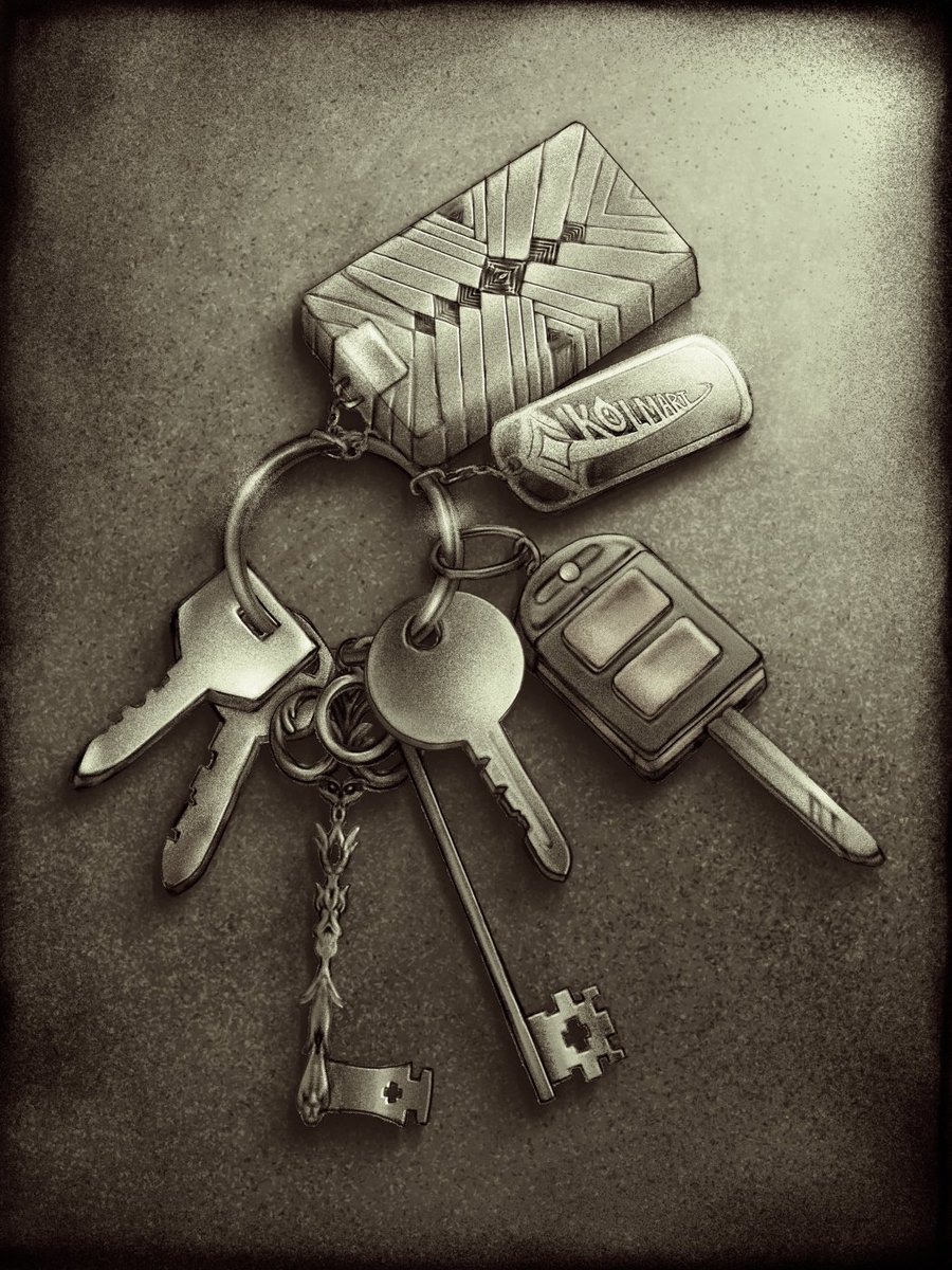 AroUnleashed's tweet image. Keys...
