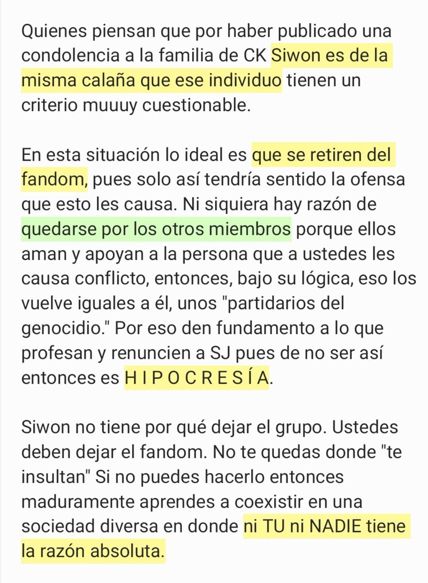 HildaVanessaQu2's tweet photo. Para cerrar todo esto, concuerdo totalmente con este texto, fin del tema. https://t.co/cpkaO2mh3O