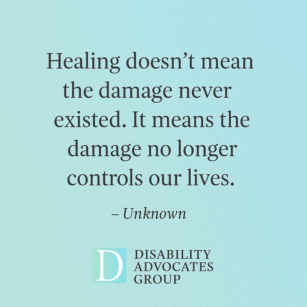 GetMeSSDI's tweet image. “Healing doesn’t mean the damage never existed. It means the damage no longer controls our lives.” 💙
You are not your past. And you are not alone.

Need help with SSDI or SSI?
📞 800-788-2095

🔗 bit.ly/GetMeSSDI

#HealingJourney #SSDISupport #DisabilityHelp