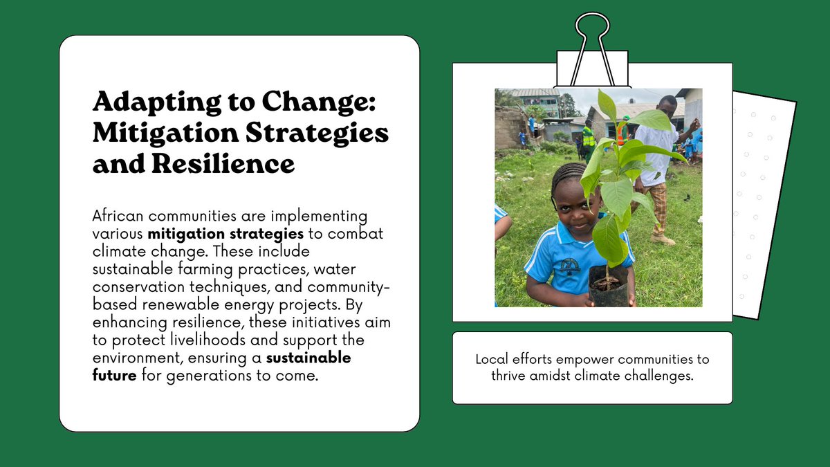 ahdpongo's tweet photo. Together we can combat climate change and build economic and climate resilient communities across African Communities #ClimateAction https://t.co/TeVu7p1wMu