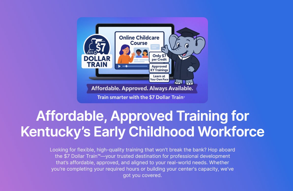October is National Early Childhood Education Month! At Idigitology, we believe quality early education builds stronger communities for everyone. Let’s celebrate early educators together. Learn more at courses.7dollartrain.org/courses