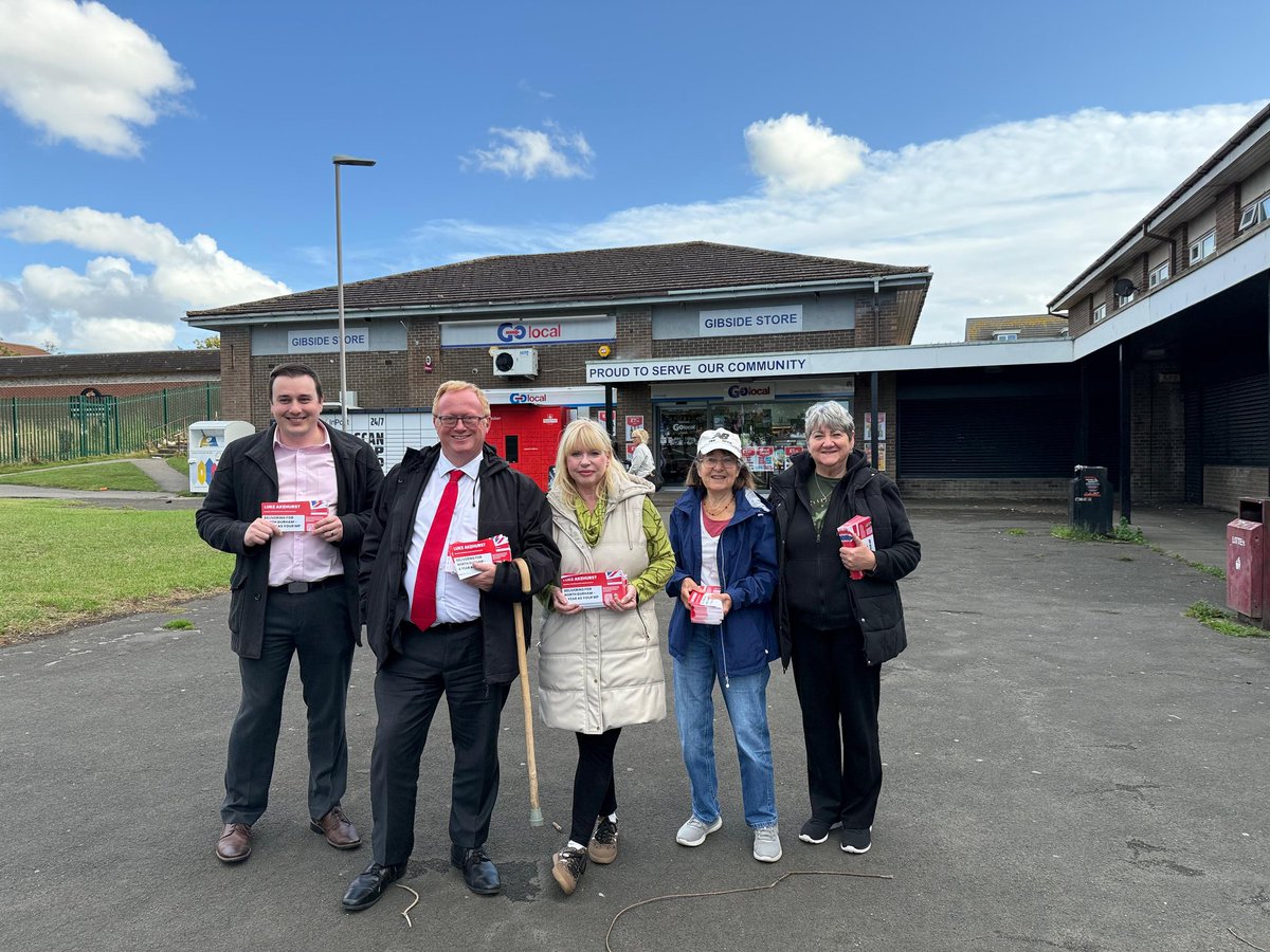 North Durham Labour canvassing this evening in Chester-le-Street #labourdoorstep