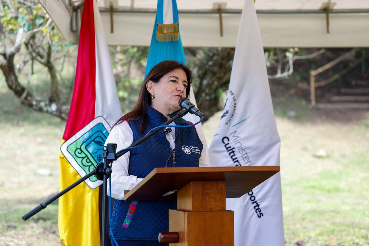 🗣️ "El patrimonio arqueológico y el patrimonio cultural es un recurso no renovable y si lo perdemos, lo perdemos para siempre. Por ello, hay que unir todos los esfuerzos posibles para proteger este patrimonio", afirmó la ministra.