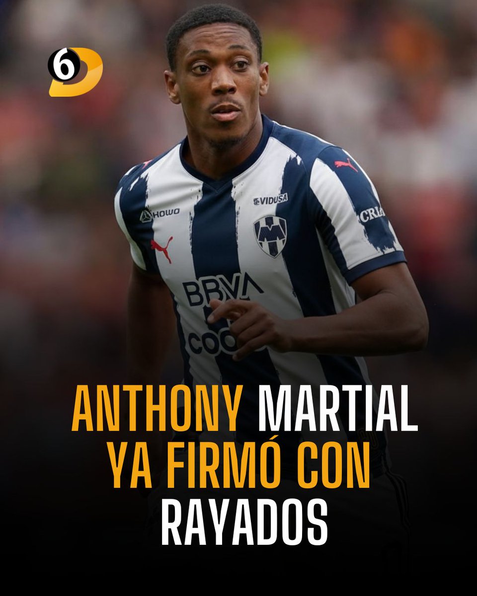 ANTHONY MARTIAL YA ES RAYADO 🔵⚪️

 Martial firmo con Rayados por 2 años, con opción a uno más ✍️