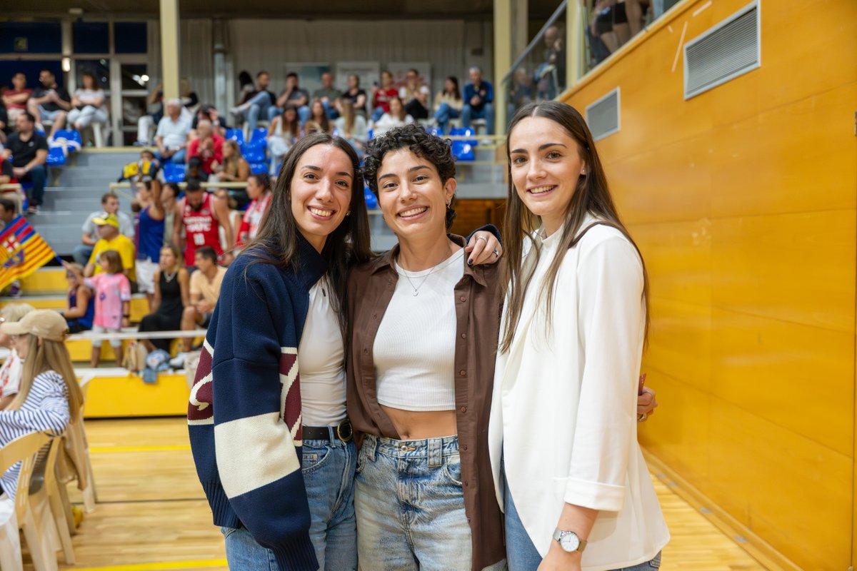 🥰 No ens hem volgut perdre el derbi del Trofeu de Platja d'Aro. Som-hi Girona! 🙌