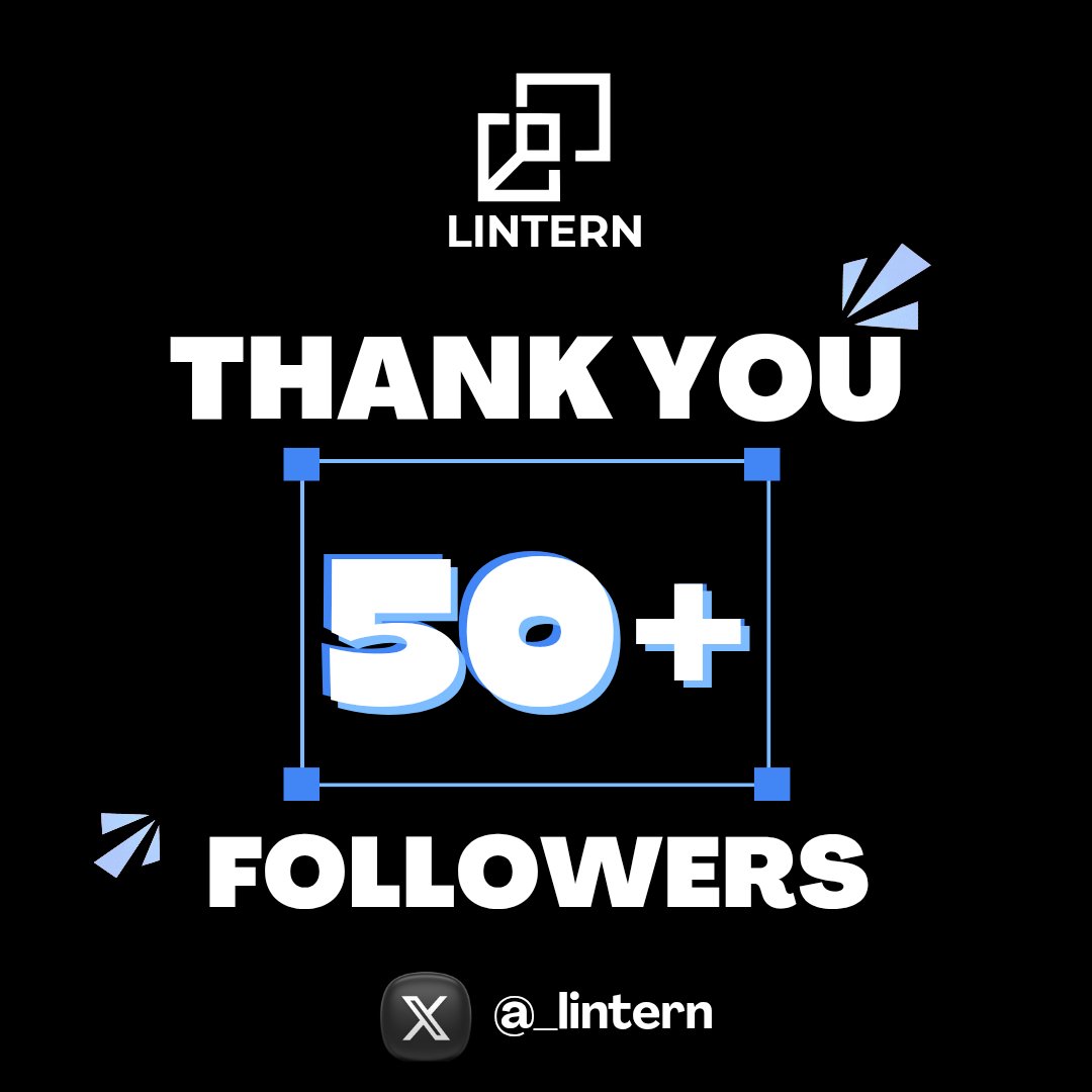 Thank you 50 followers!!