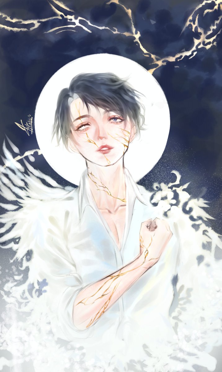 kikarou6's tweet photo. Kintsugi
#leviackermann #leviackerman #Levi #aot #attackontitan #snk #shingekinokyogin aotfanart https://t.co/SOj968ZVv7