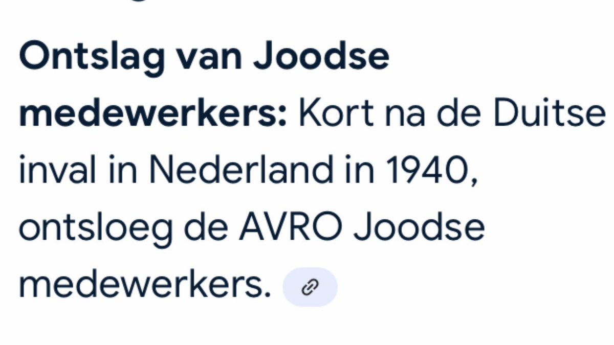 Toen de joden nu Israël. 

De AVRO. 

Bah bah.