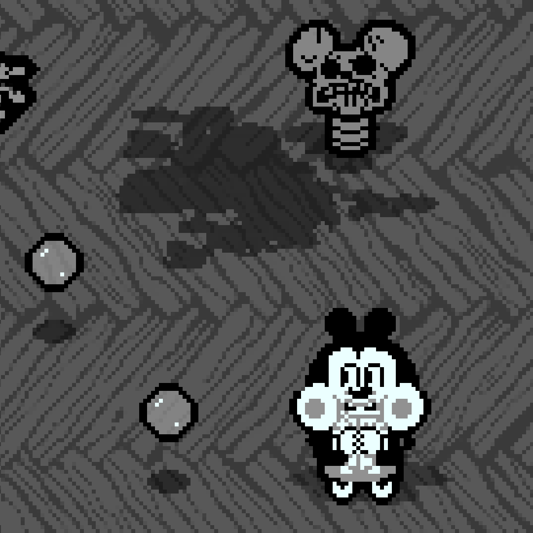 One game that I spent most time in my life with is #TBOI  🥲by one and only  <a href="/edmundmcmillen/">🜏 Edmund McMillen 🜏</a> . A section of <a href="/BadCheeseGame/">Bad Cheese 🧀</a>  is inspired by it, so I decided to draw a little tribute. What if Keymick stepped into tboi:re 🧀💧#pixelart