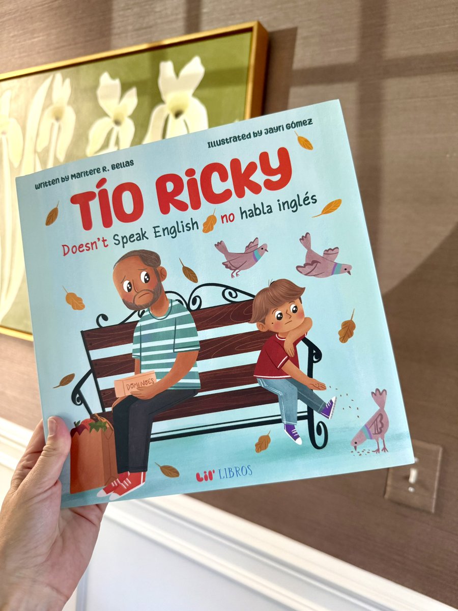 AlexWaldoBooks's tweet image. Looky looky what just arrived 👀 ! Tio Ricky Doesn’t Speak English!

Can’t wait to read this to the girls tonight! SO PROUD of you @maritererbellas @LilLibros 

Hurry and snag your copy #WritingCommnunity  friends!