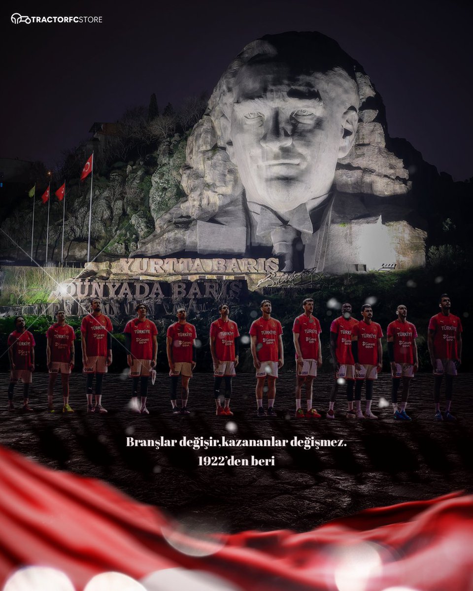 tractorfcstore's tweet image. 🇹🇷 Asırlık inançla, aynı kararlılıkla!
Branşlar değişir, kazananlar değişmez. 💪🔥
Yunanistan’ı mağlup ederek finale yükselen 12 Dev Adam’ı yürekten tebrik ediyoruz! 🏀❤️