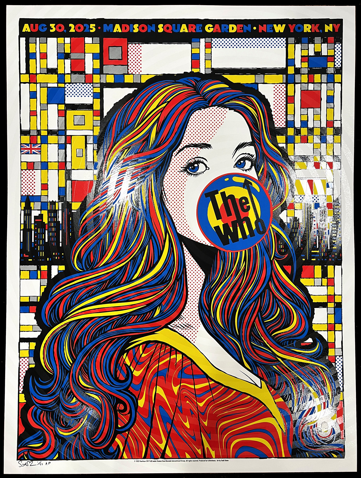 Todd Slater / Mars Volta ポスター AP マーズヴォルタ The Mars Volta - 2008 Todd Slater Poster Baltimore, MD Ram's