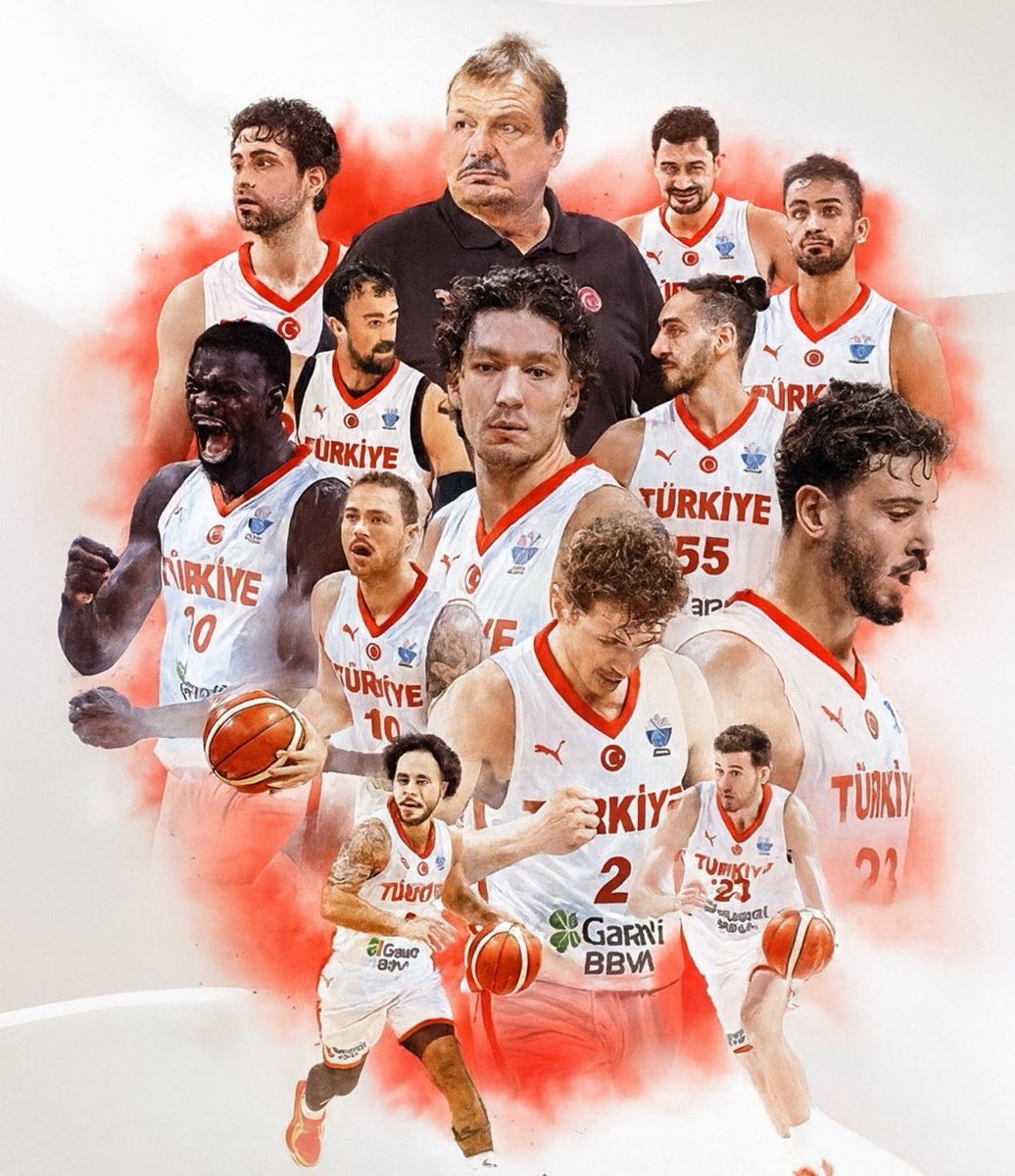 İnanılmaz, inanılmaz,inanılmaz bir oyunla eze eze finaldeyiz #12DevAdam  #EuroBasket2025